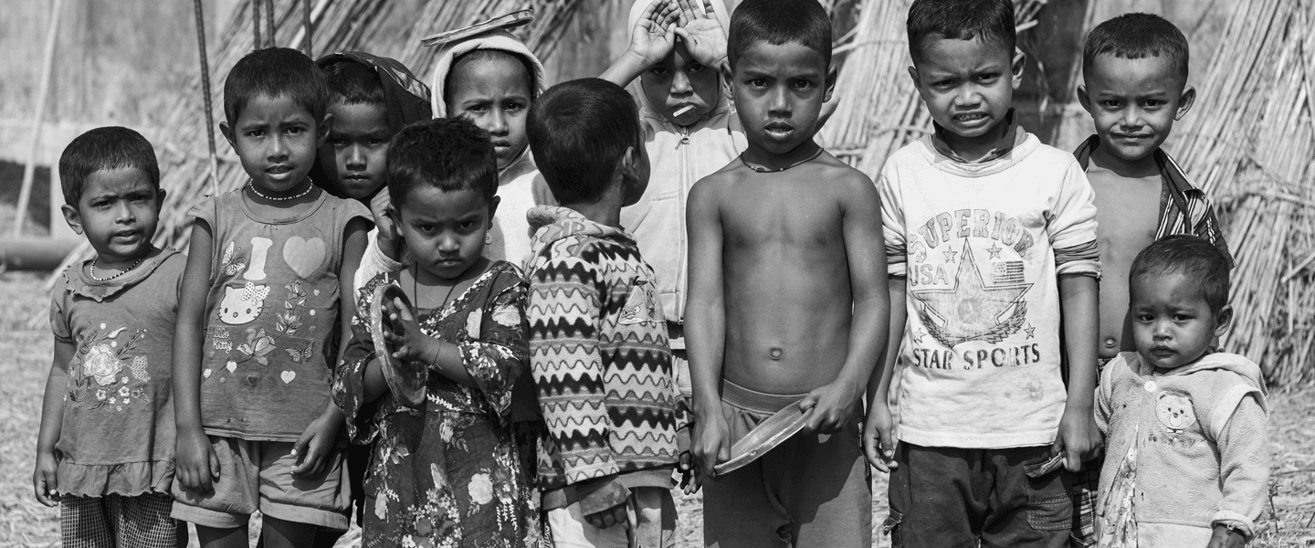 Children from Dalit community