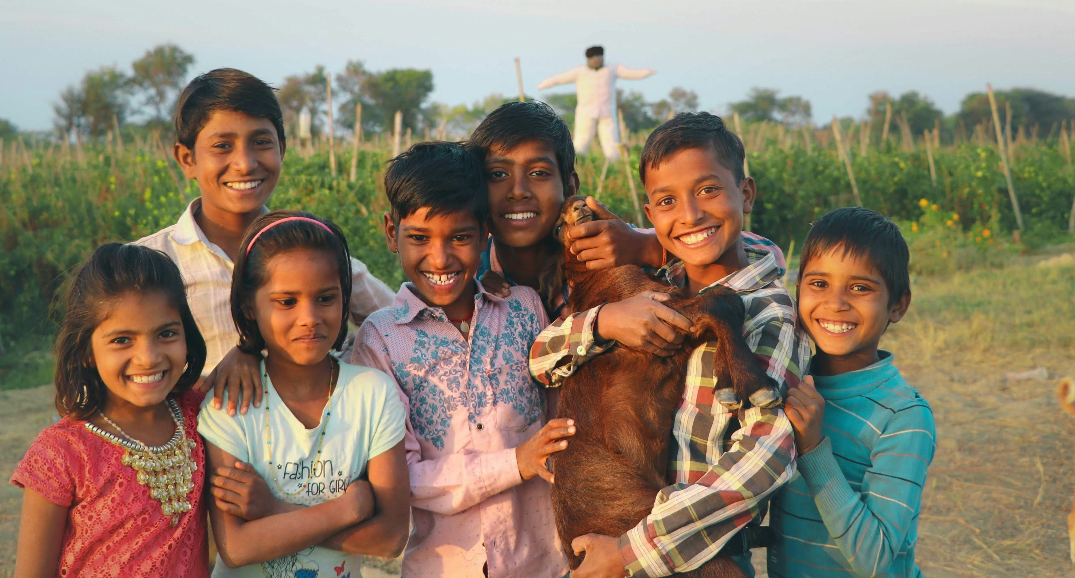 Children from Dalit communities